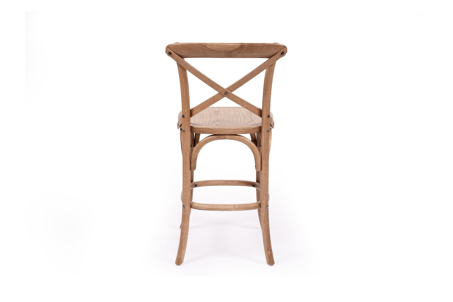 Provincial Cross Back Counter Stool – Natural Oak Sun Republic 
