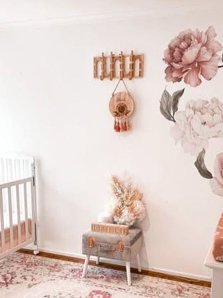 Handcrafted Rattan Multi Wall Hook Coastal Wall Storage – SUN