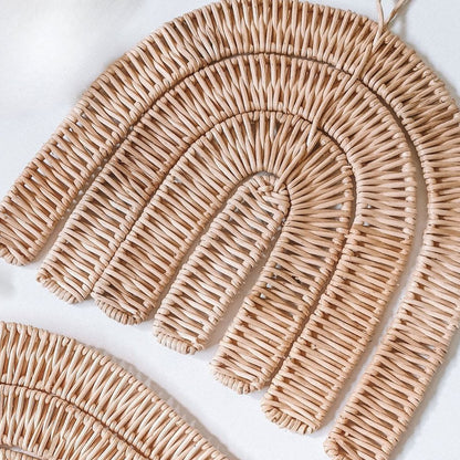Rattan Rainbow Wall Hanging Sun Republic 