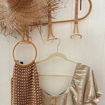 Rattan Trio Wall Hook Sun Republic 