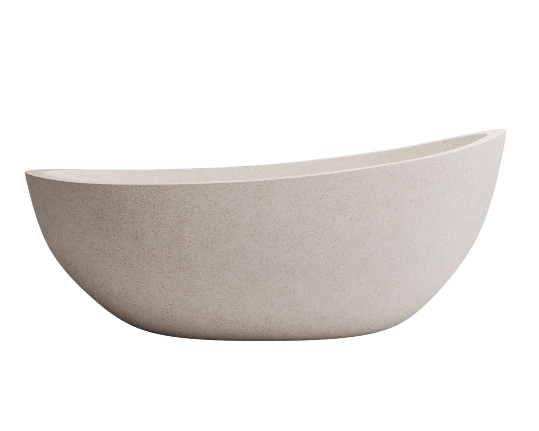 Ray 1700mm Freestanding Stone Composite Bath Madu Living 