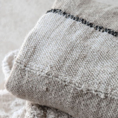 Retreat Throw - Natural/Ivory/Black Sun Republic 