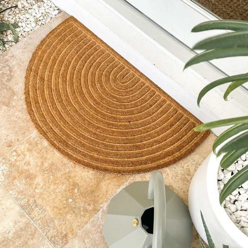 Ribbed Arch Door Mat 