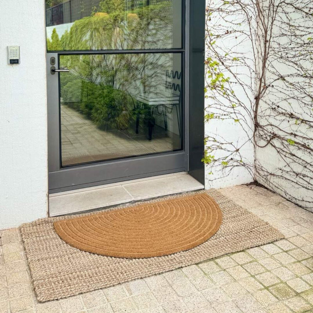 Ribbed Arch Door Mat