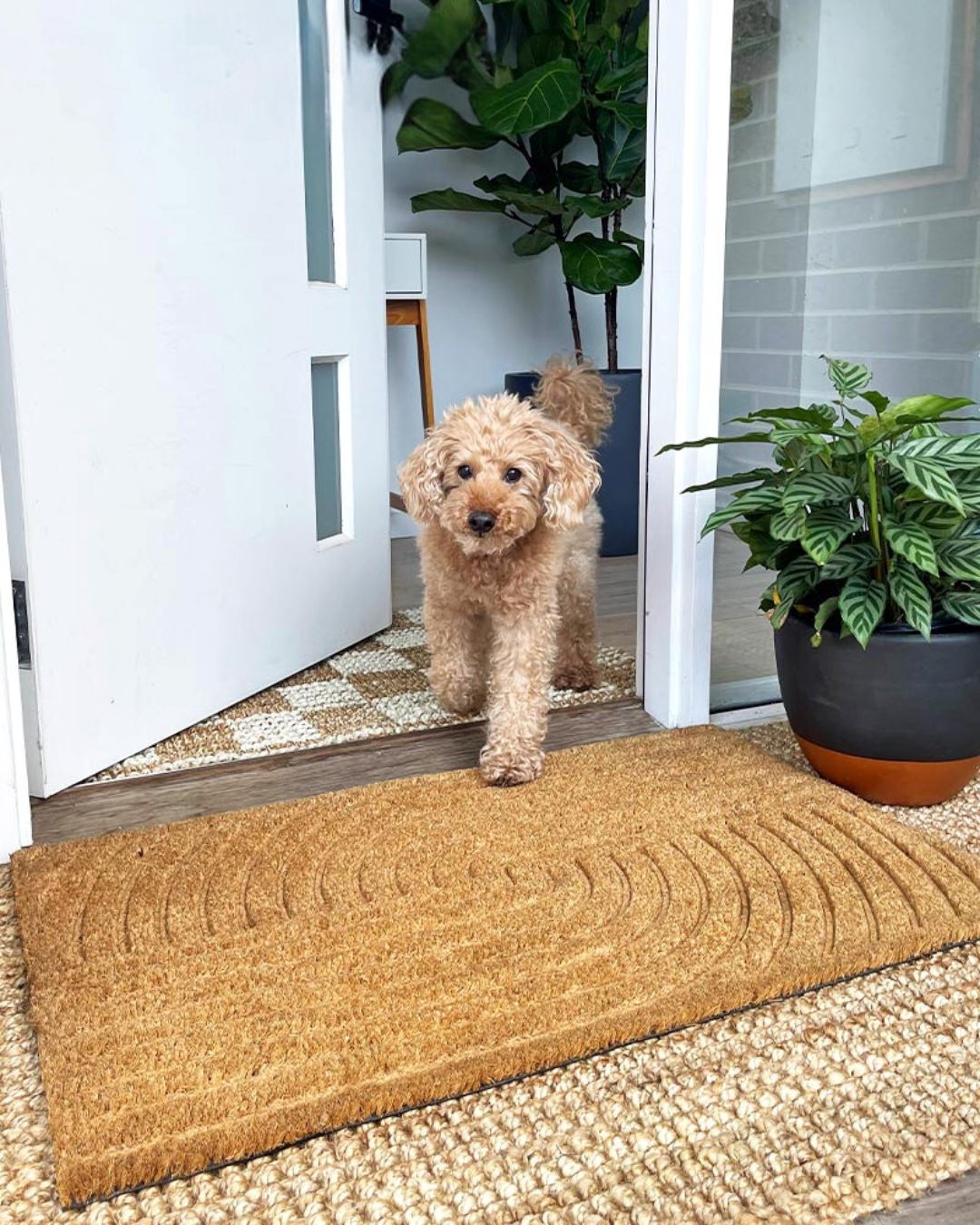 Ribbed Impressions Door Mat Door Mates 