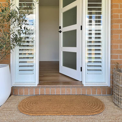Large Ribbed Oval Oasis Door Mat Oversized from Sun Republic