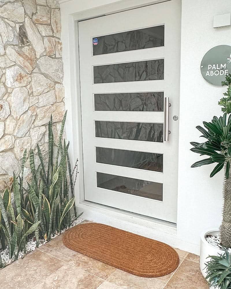 Ribbed Oval Oasis Large Door Mat Door Mates 