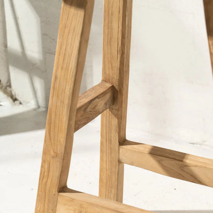 Rustic Teak Counter stool