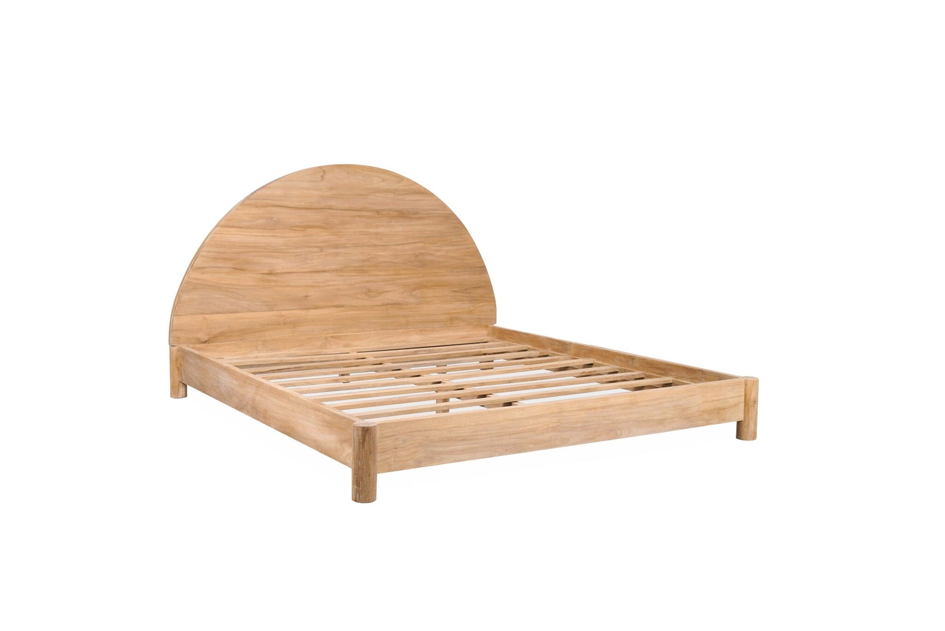 Sarra Natural Teak Bed S-Q-K Sun Republic 