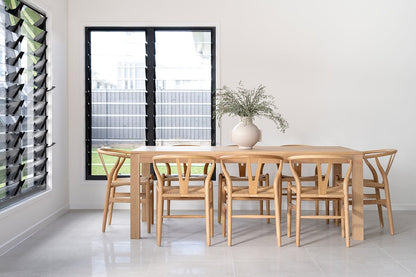 Scarborough American Oak Dining Table Sun Republic 