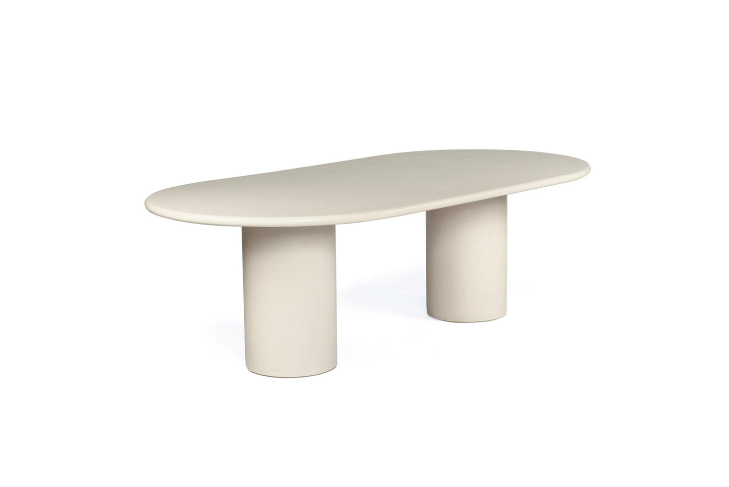 Sun Republic Siena Micro Cement Dining Table Oval 