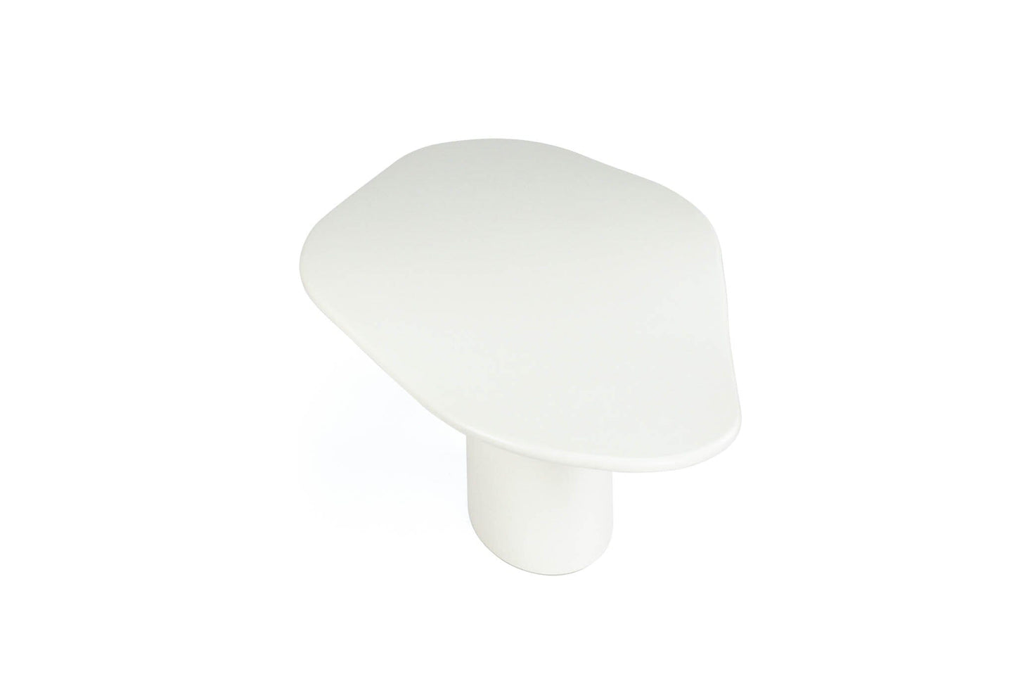 Siena Microcement Dining Table Organic Oval - Seashell Sun Republic 