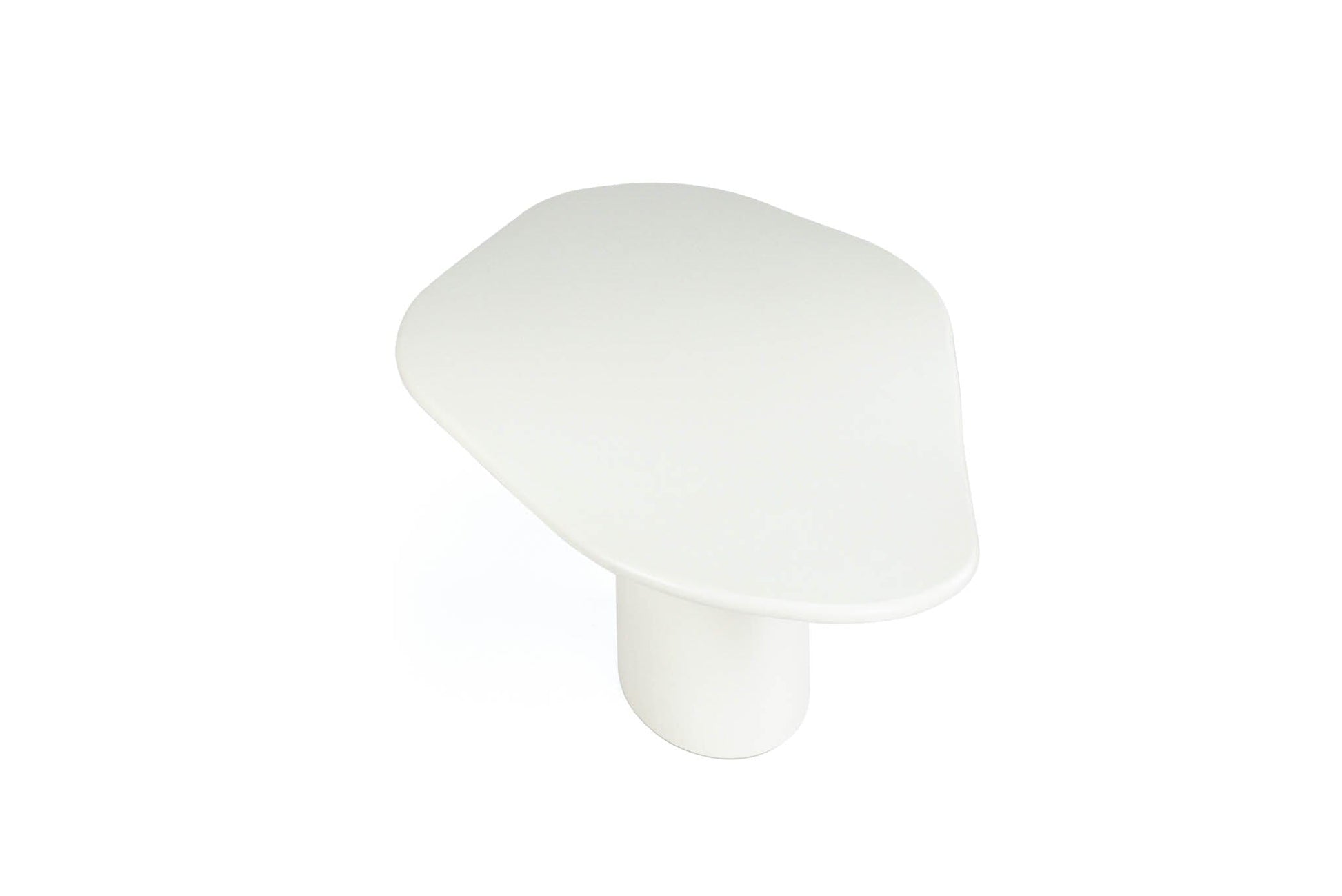 Siena Microcement Dining Table Organic Oval - Seashell Sun Republic 