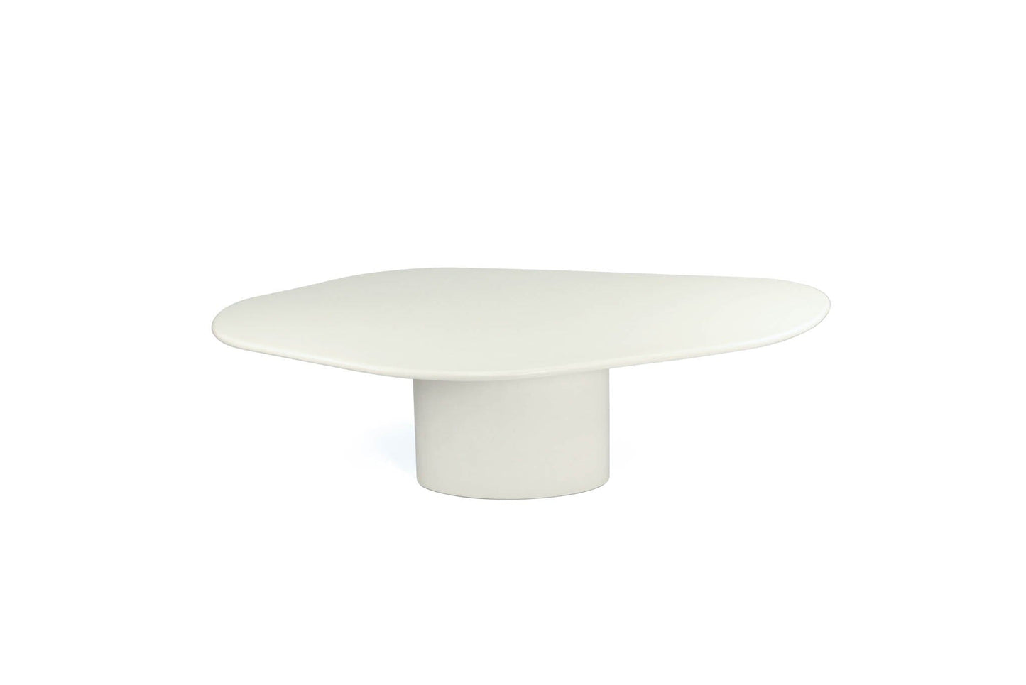 Siena Microcement Dining Table Organic Oval - Seashell Sun Republic 