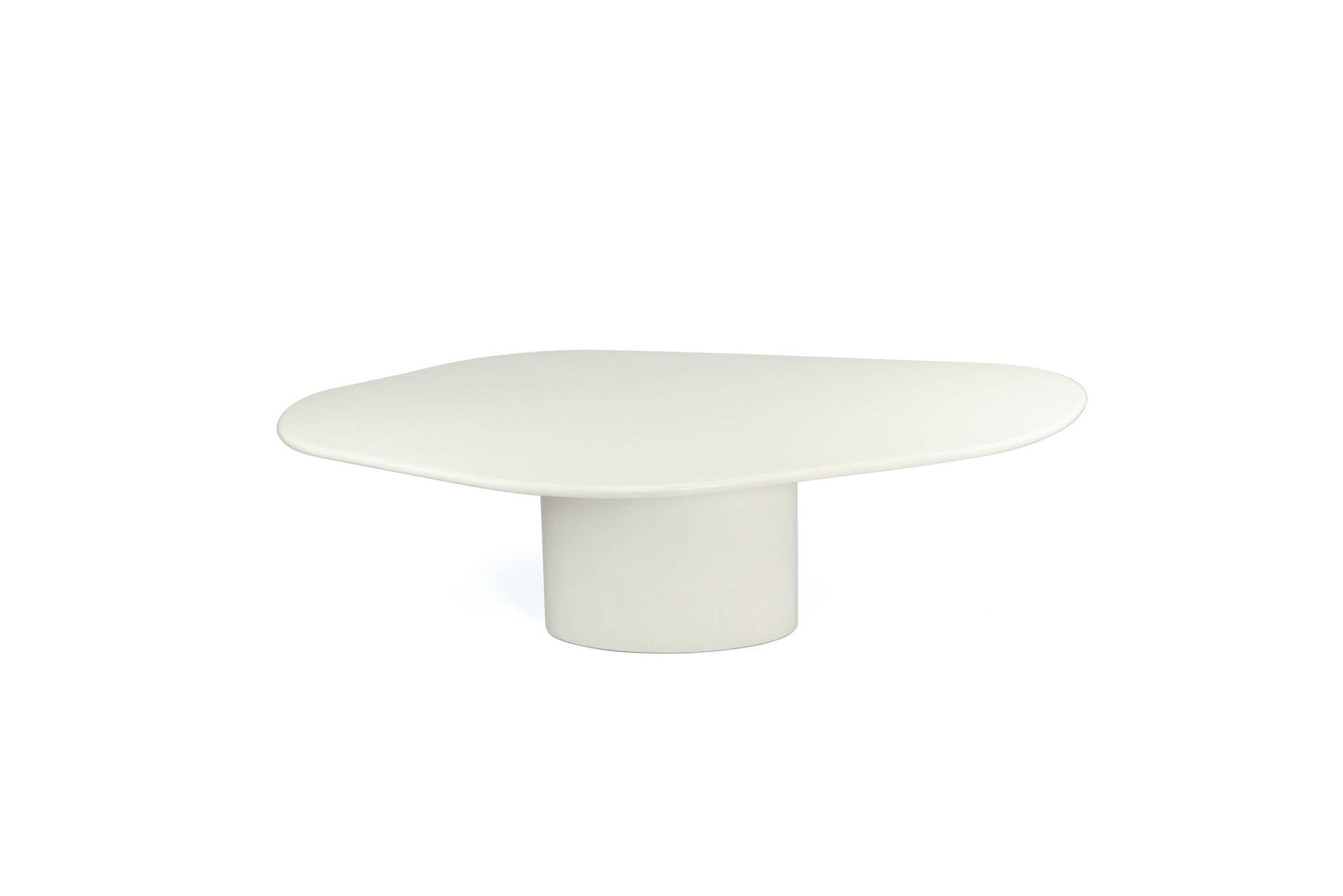 Siena Microcement Dining Table Organic Oval - Seashell Sun Republic 