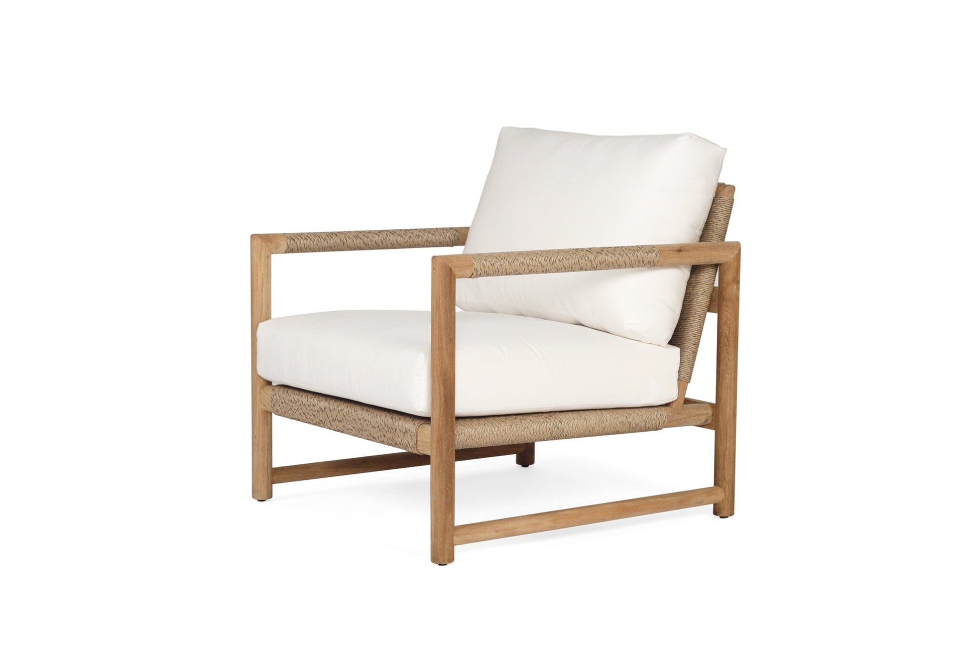 Haoa Single Seat Sofa – Teak & Sunbrella Upholstery Sun Republic 