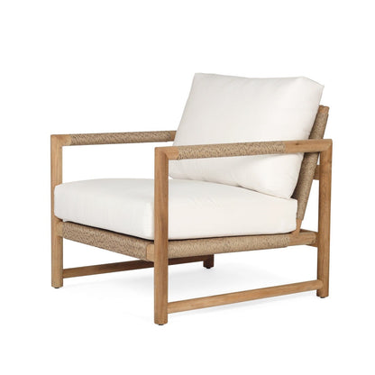 Haoa Single Seat Sofa – Teak & Sunbrella Upholstery Sun Republic 