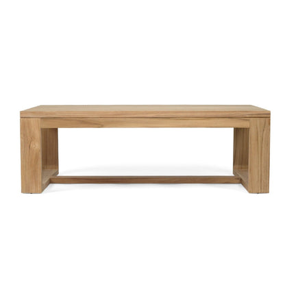 Solid Teak Outdoor Coffee Table - Bora Bora Sun Republic 