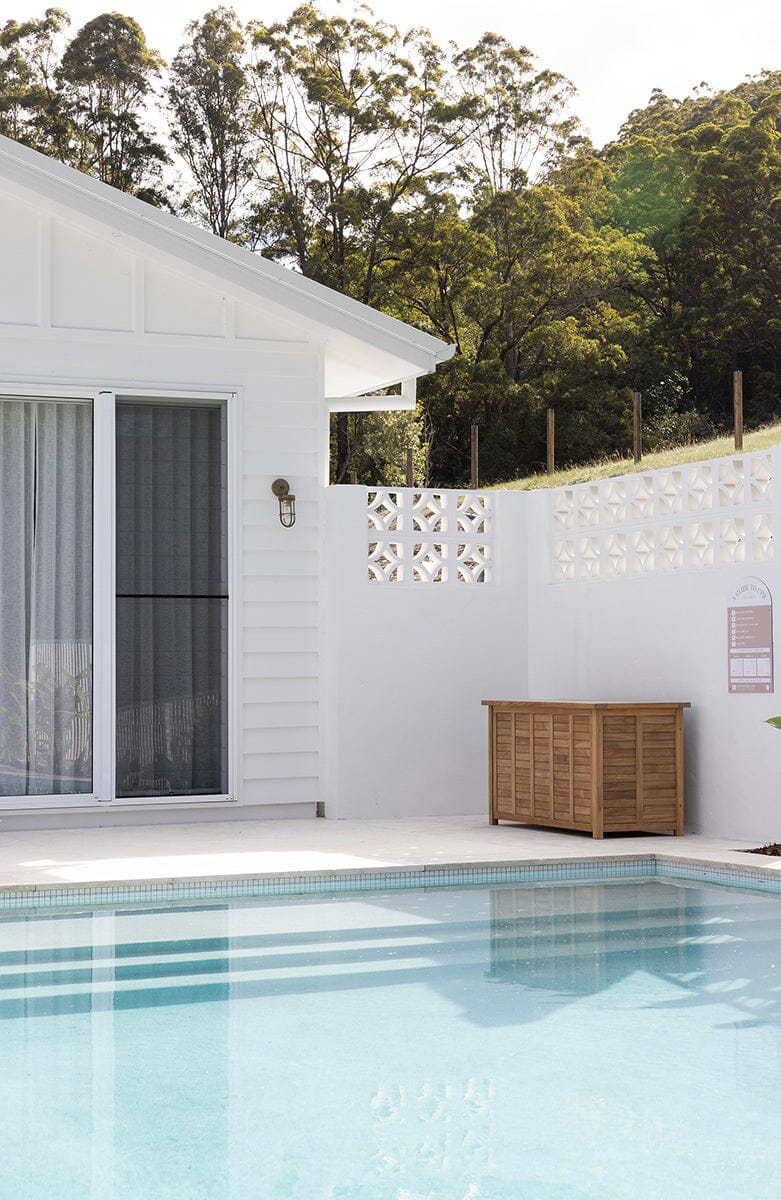 Sorrento Outdoor Storage Chest – Solid Teak SUN REPUBLIC 