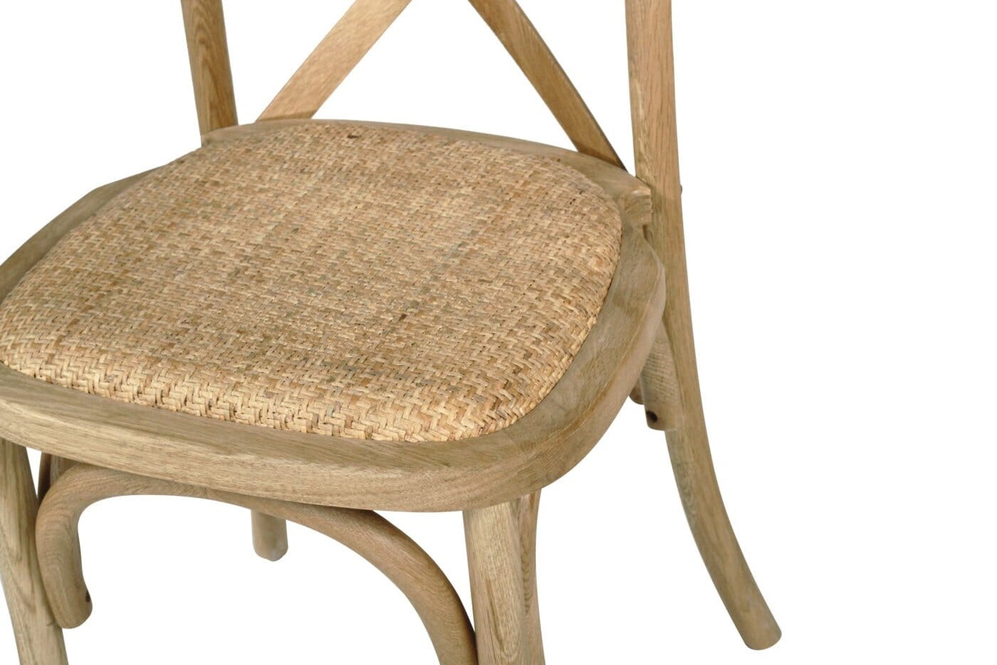 Stackable Dining Chair Cross-Back - Natural Oak Sun Republic 