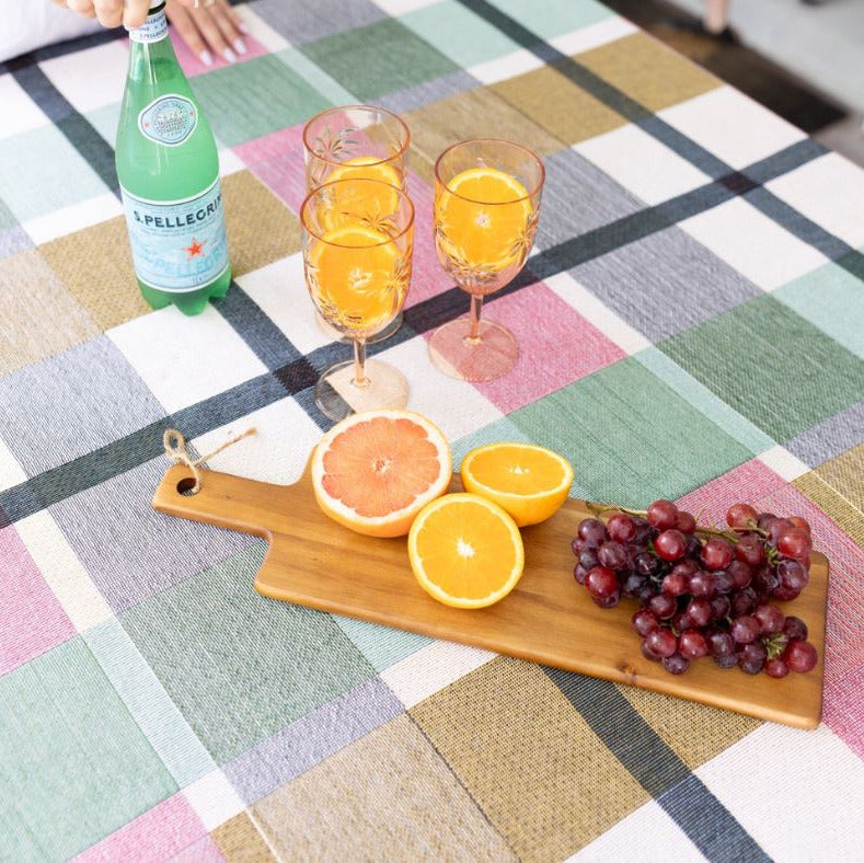 Sunset Check Picnic Rug/Throw 