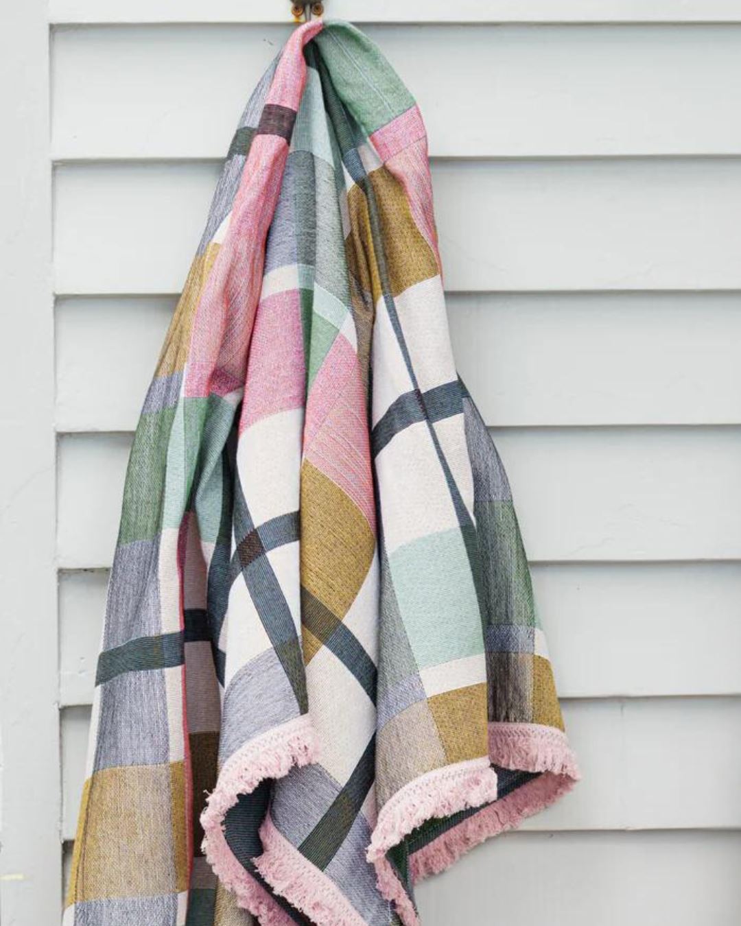 Sunset Check Picnic Rug/Throw Solsse 