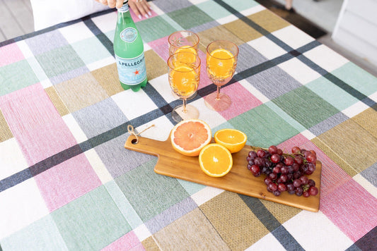 Sunset Check Picnic Rug/Throw Solsse 