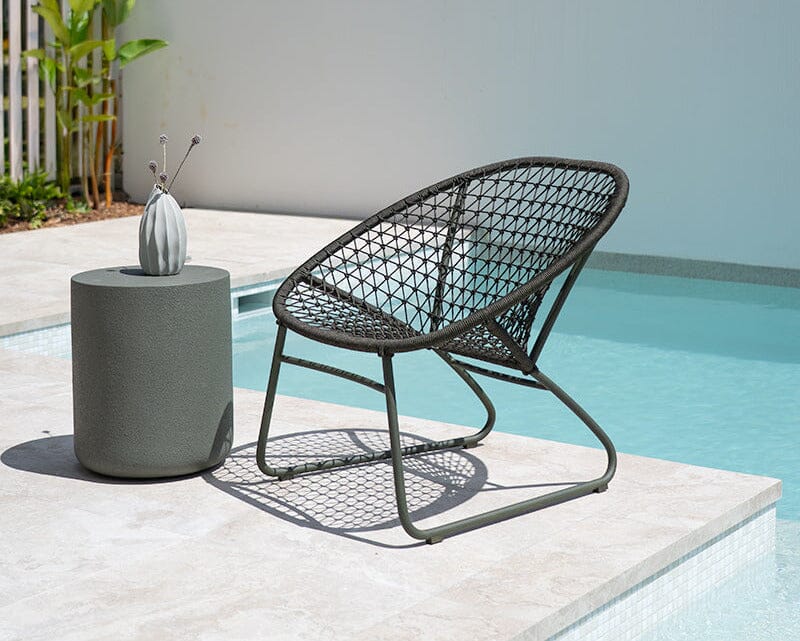 Suvi Outdoor Accent Chair – Evergreen Noir Sun Republic 