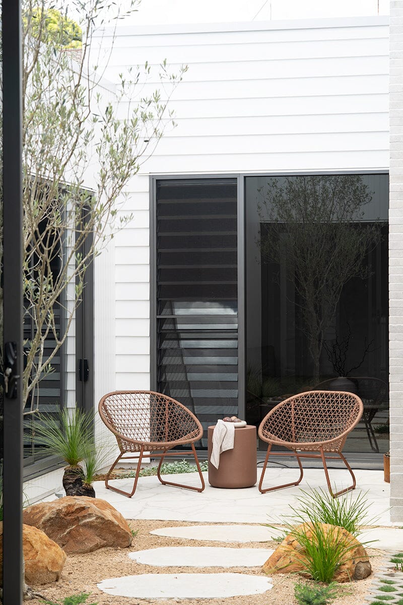 Suvi Outdoor Accent Chair – Terracotta Clay Sun Republic 