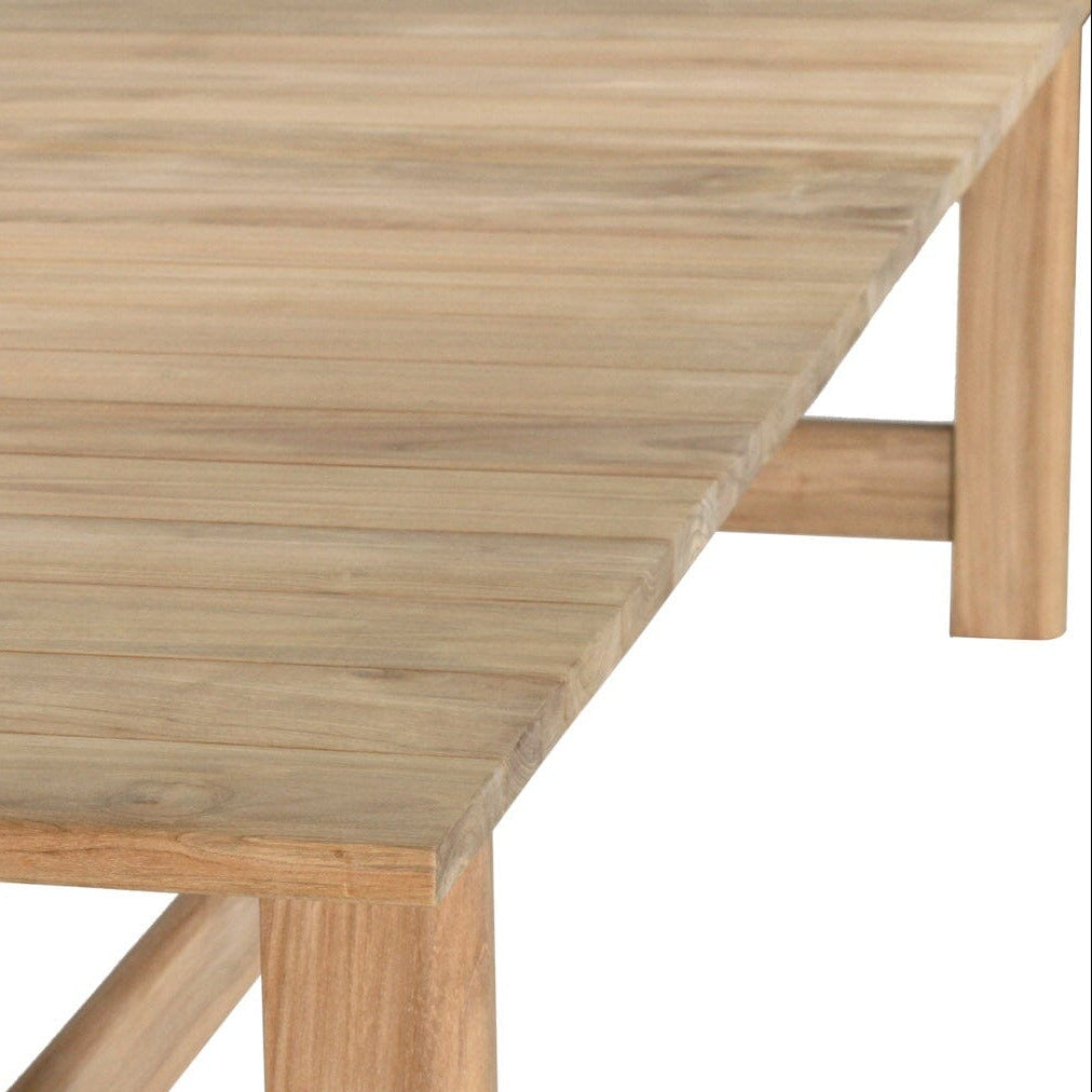 Bora Bora Teak Outdoor Dining Table Abide 