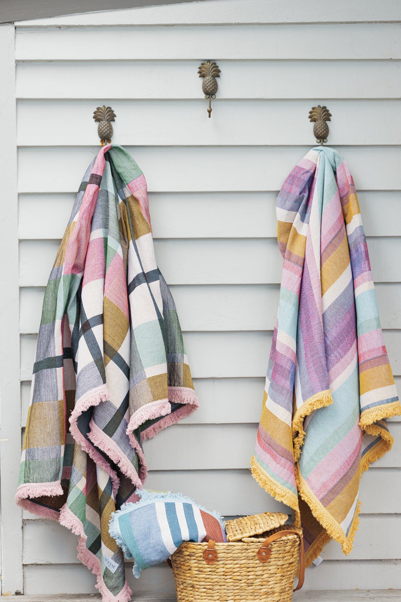 The Sunset Stripe Picnic Rug Solsse 