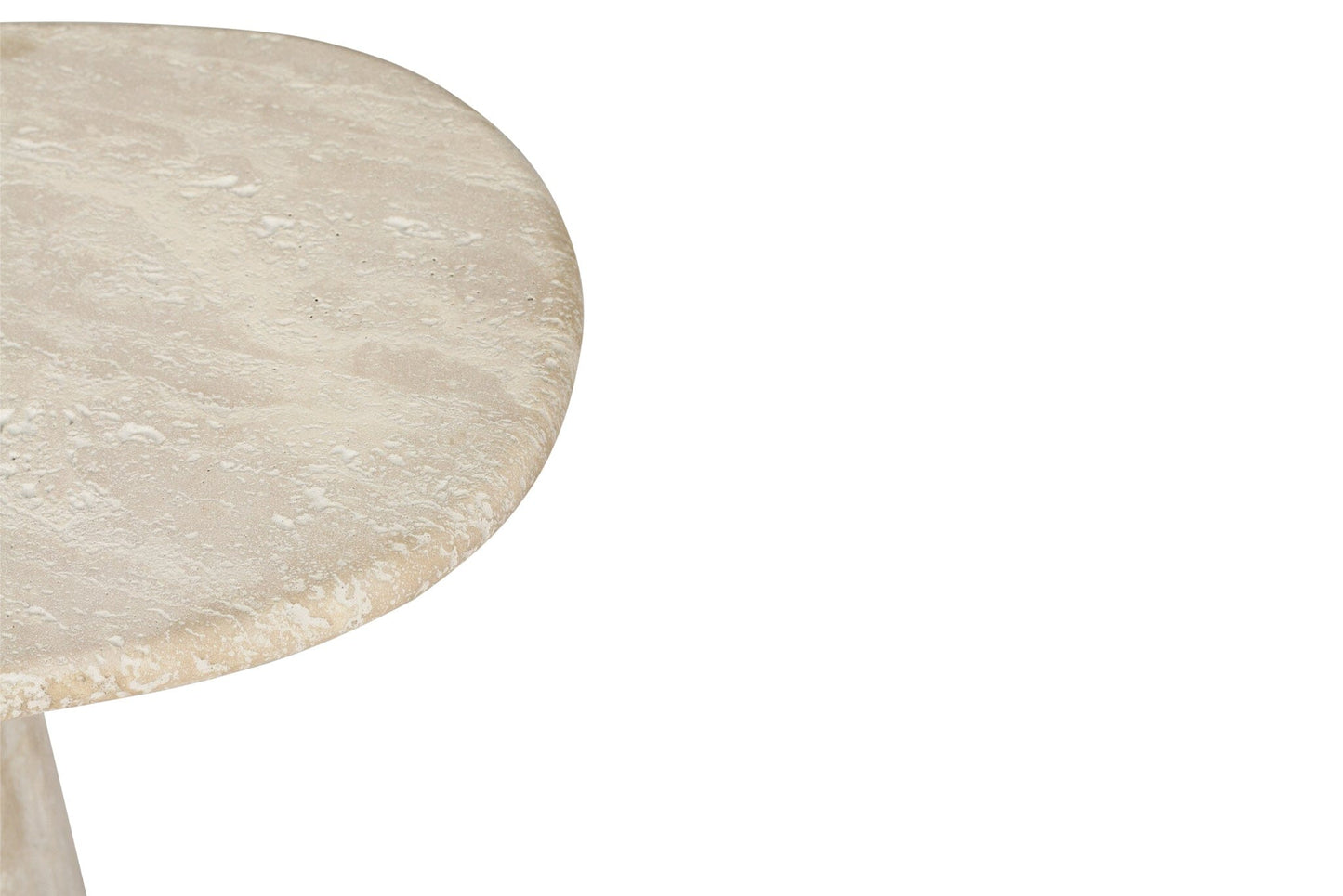 Travertine Side Table Sun Republic 