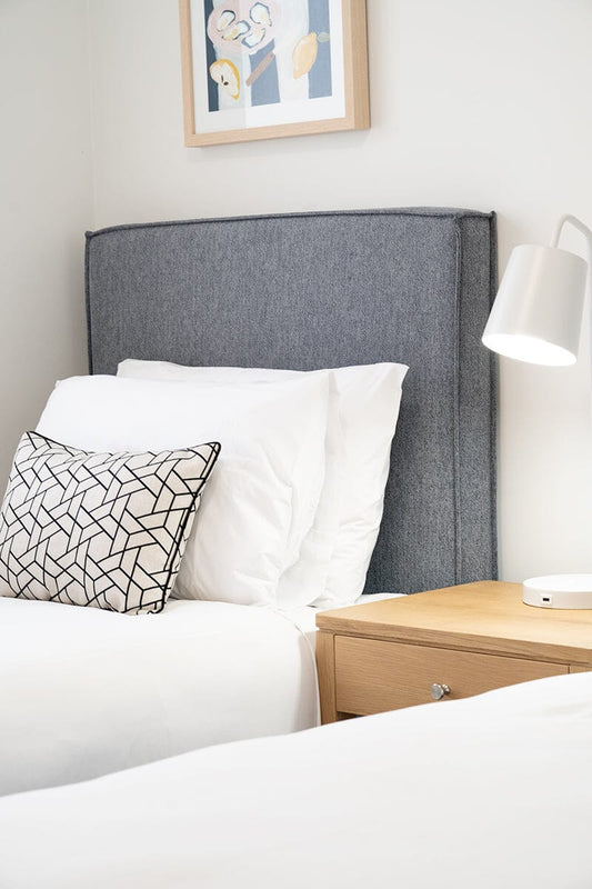 Upholstered Bedhead - Various Colours & Sizes Sun Republic 