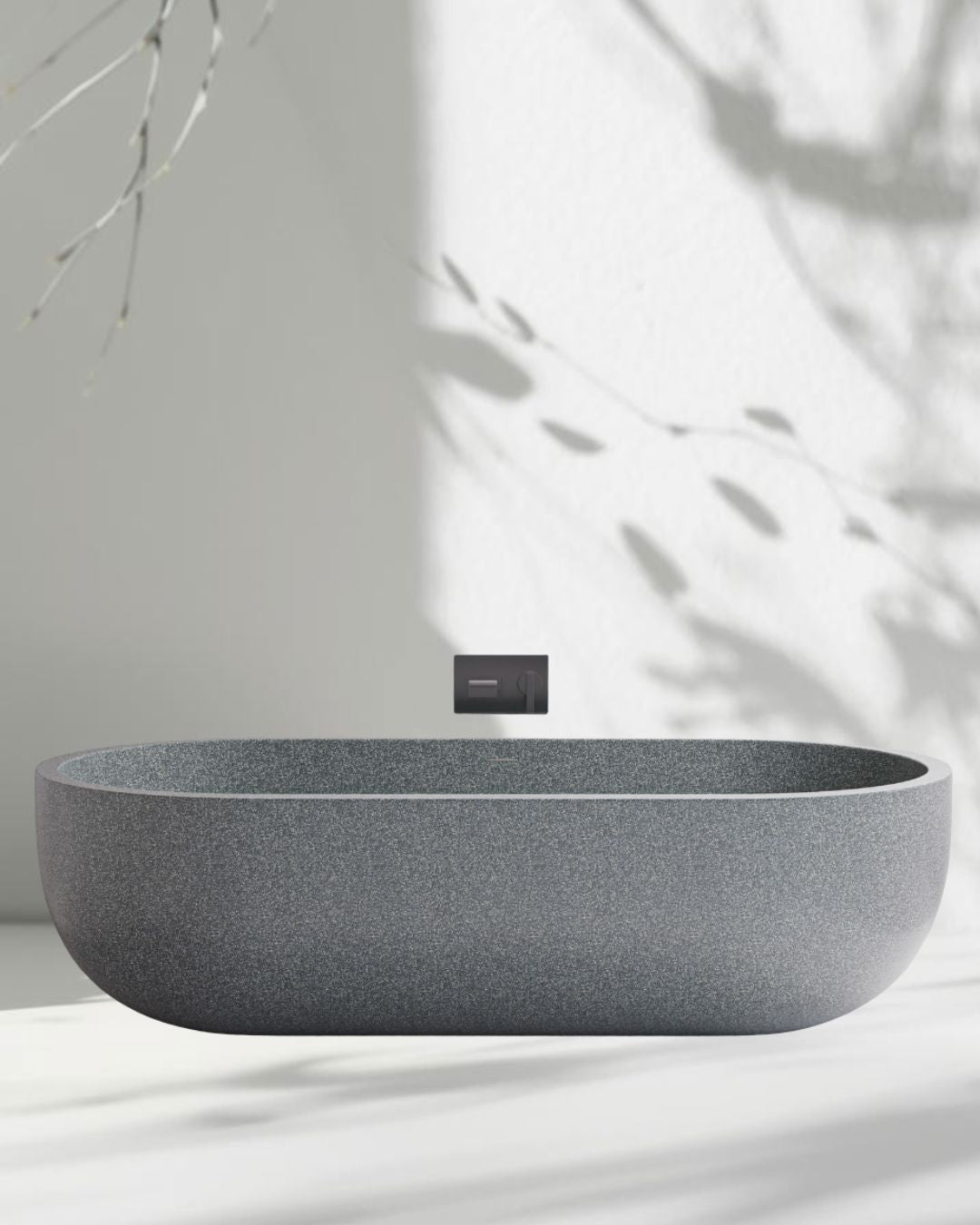 Victoria 1800mm Freestanding Stone Composite Bath | Pre-Order Madu Living 