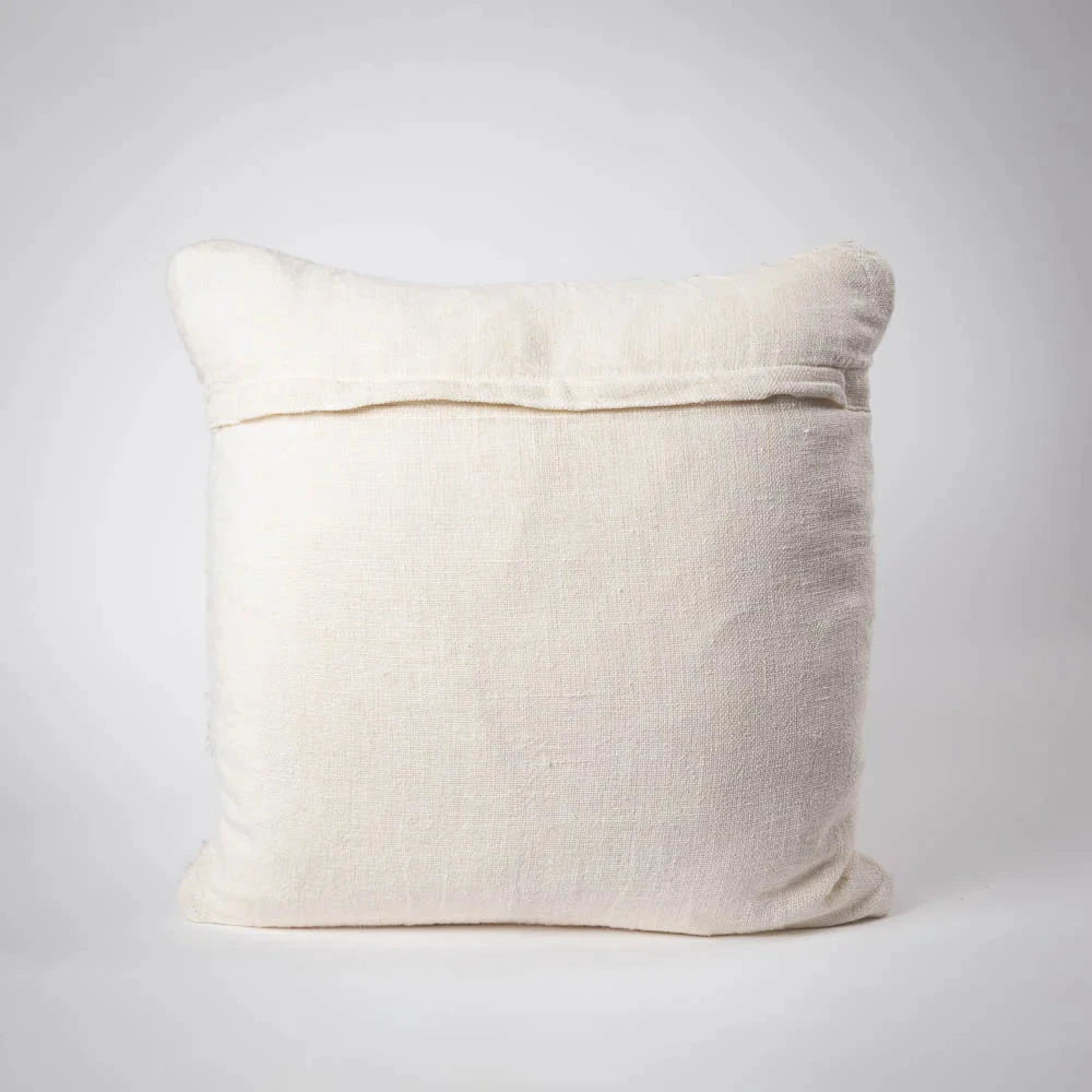 Wabi Textured Weave Cushion with Feather Insert - Ivory | Square & Lumbar Sun Republic 