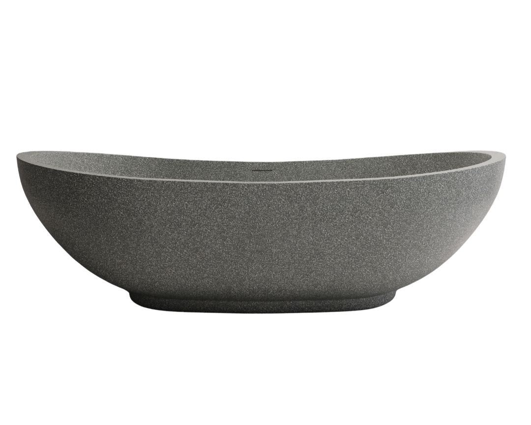 Willow 1800mm Freestanding Stone Composite Bath Madu Living 