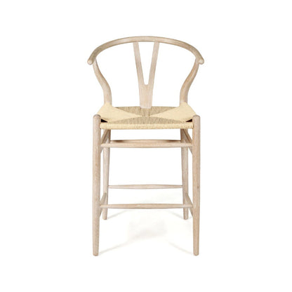 Wishbone Counter Stool - Coastal Oak Sun Republic 