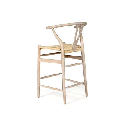 Wishbone Counter Stool - Coastal Oak Sun Republic 