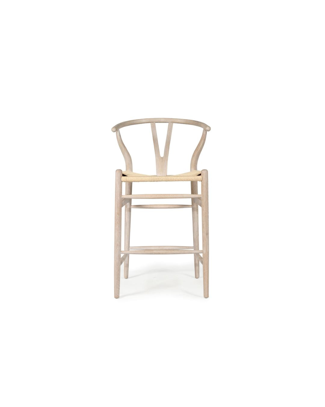 Wishbone Counter Stool - Coastal Oak Sun Republic 