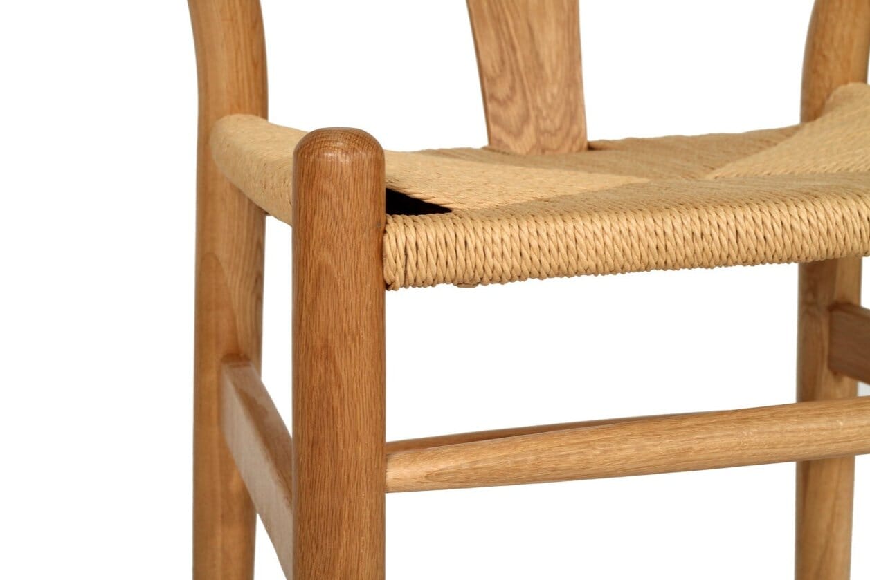 Wishbone Counter Stool - Natural Oak Sun Republic 