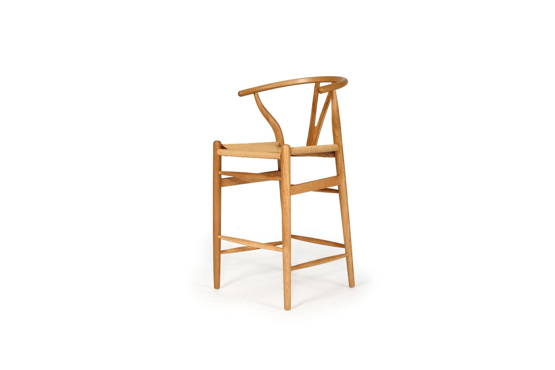 Wishbone Counter Stool - Natural Oak Sun Republic 