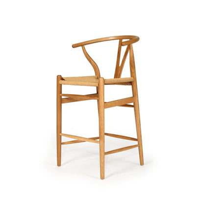 Wishbone Counter Stool - Natural Oak Sun Republic 