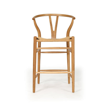 Wishbone Counter Stool - Natural Oak Sun Republic 