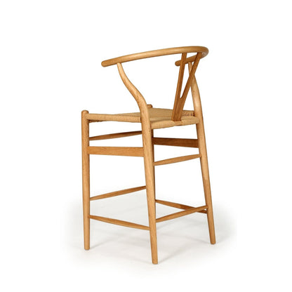 Wishbone Counter Stool - Natural Oak Sun Republic 