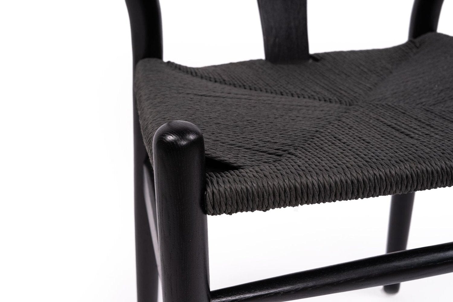 Wishbone Dining Chair - Black Sun Republic 