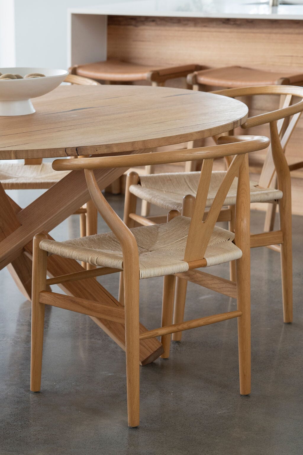 Wishbone Dining Chair - Natural Oak Sun Republic 