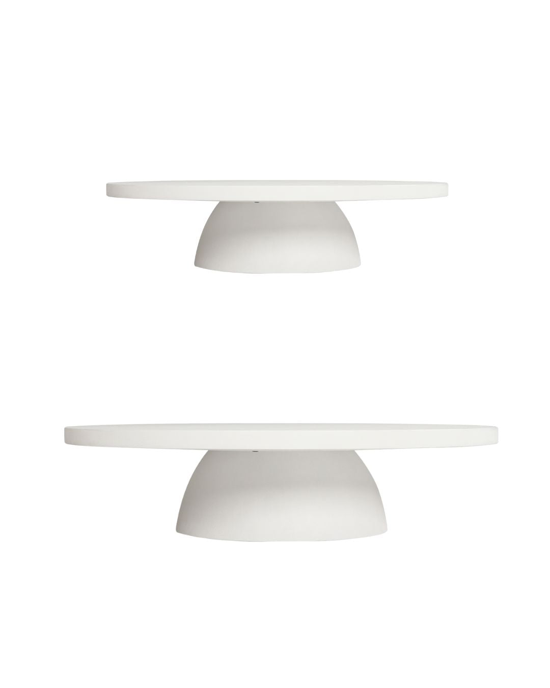 Xander Round Microcement Coffee Table - White Sun Republic 