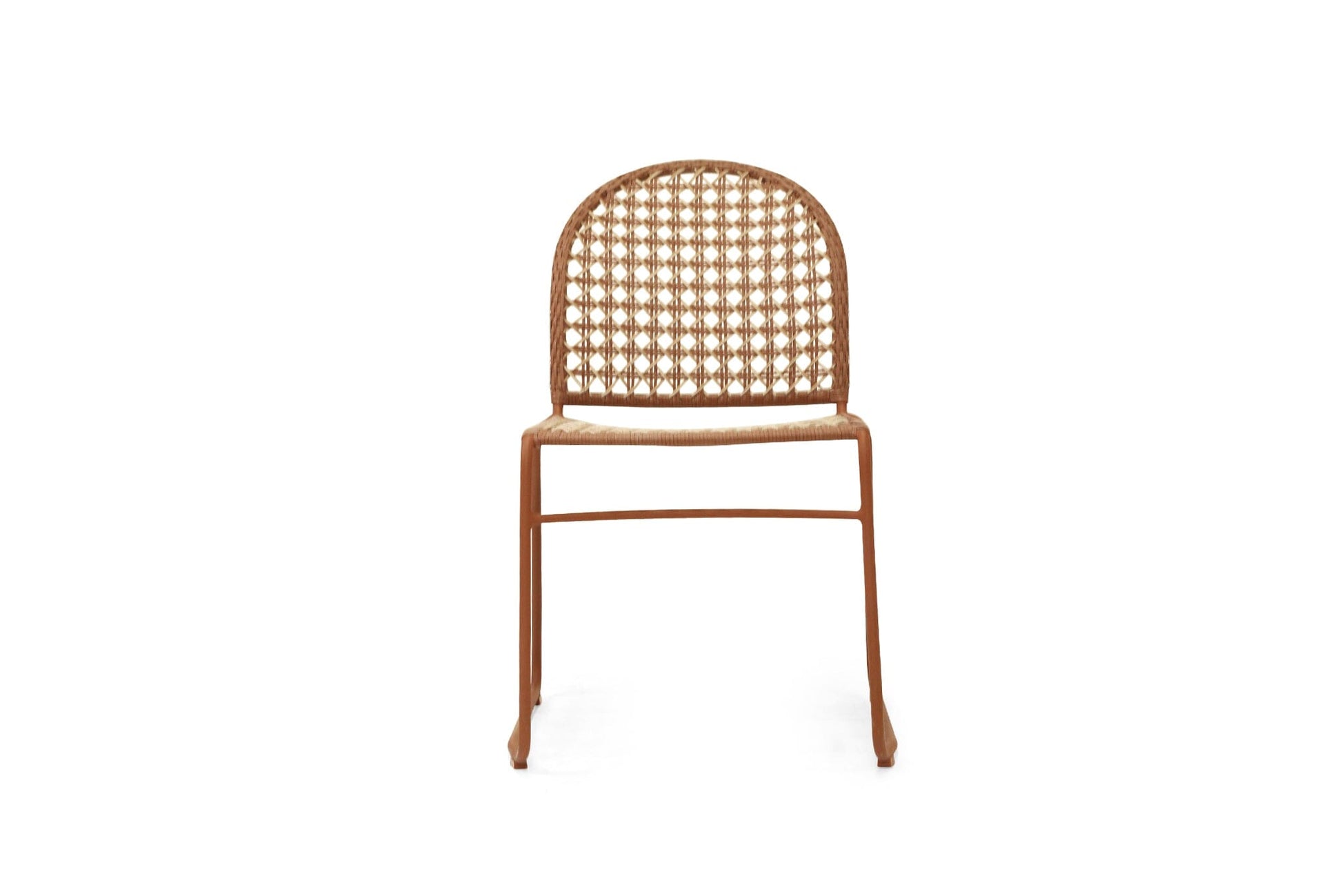 Zalia Outdoor Dining Chair – Terracotta Clay Sun Republic 