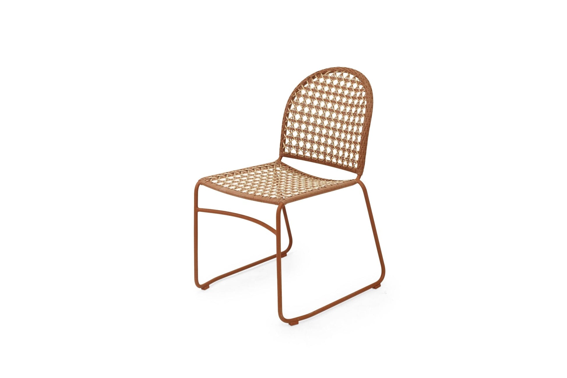 Zalia Outdoor Dining Chair – Terracotta Clay Sun Republic 