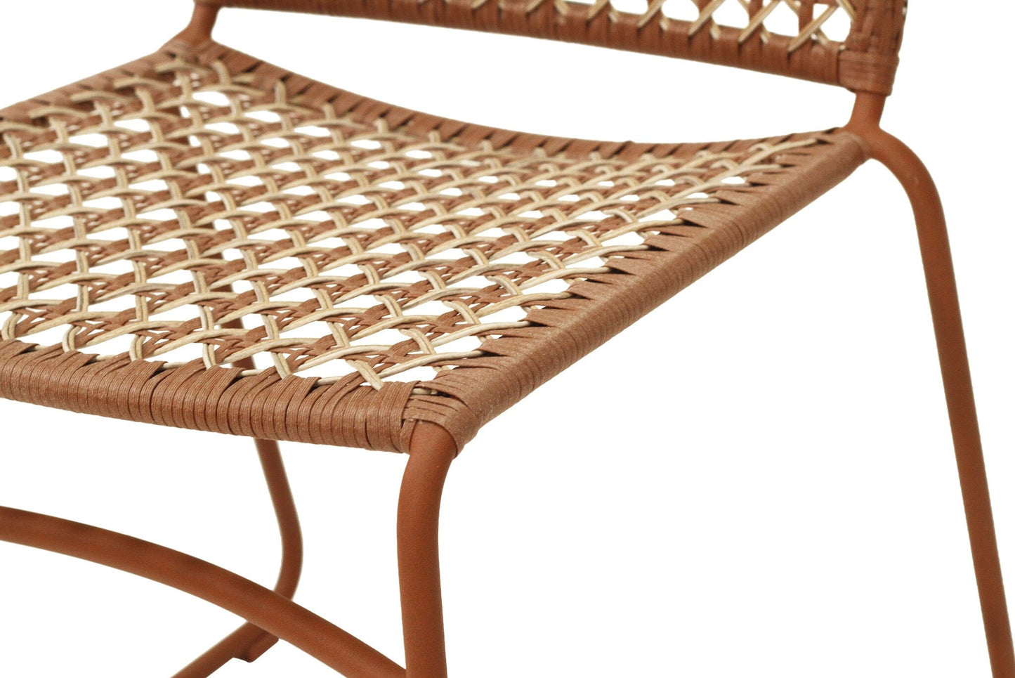 Zalia Outdoor Dining Chair – Terracotta Clay Sun Republic 